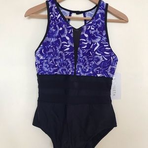 One piece bathing suit